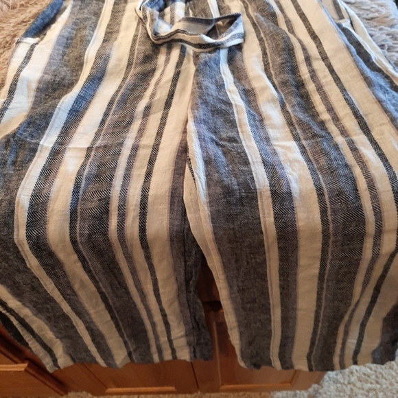 Indigo Rein Linen/Cotton Pants Size Large - Picture 5 of 16